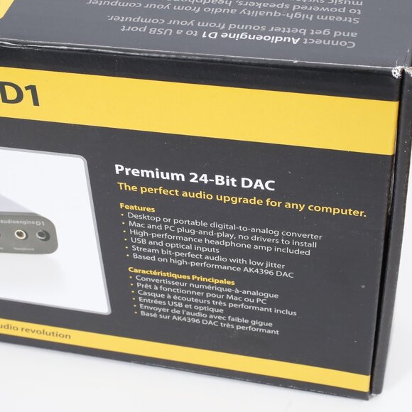 Audioengine D1 DAC Headphone Amplifier - Picture 3 of 6